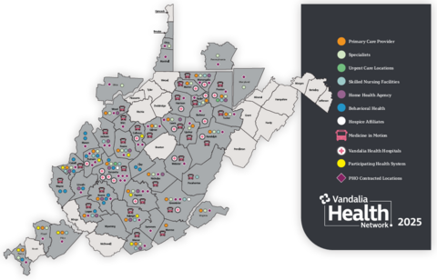 Health Network map